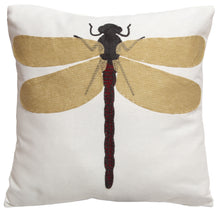Load image into Gallery viewer, Dragonfly Throw Pillow