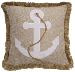 Anchors Away Throw Pillow