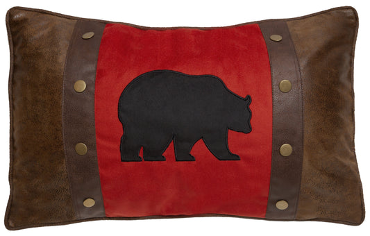 Bear & Rivets Pillow