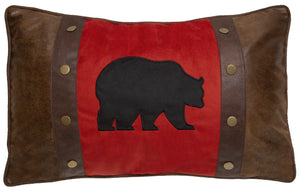 Bear & Rivet Throw Pillow