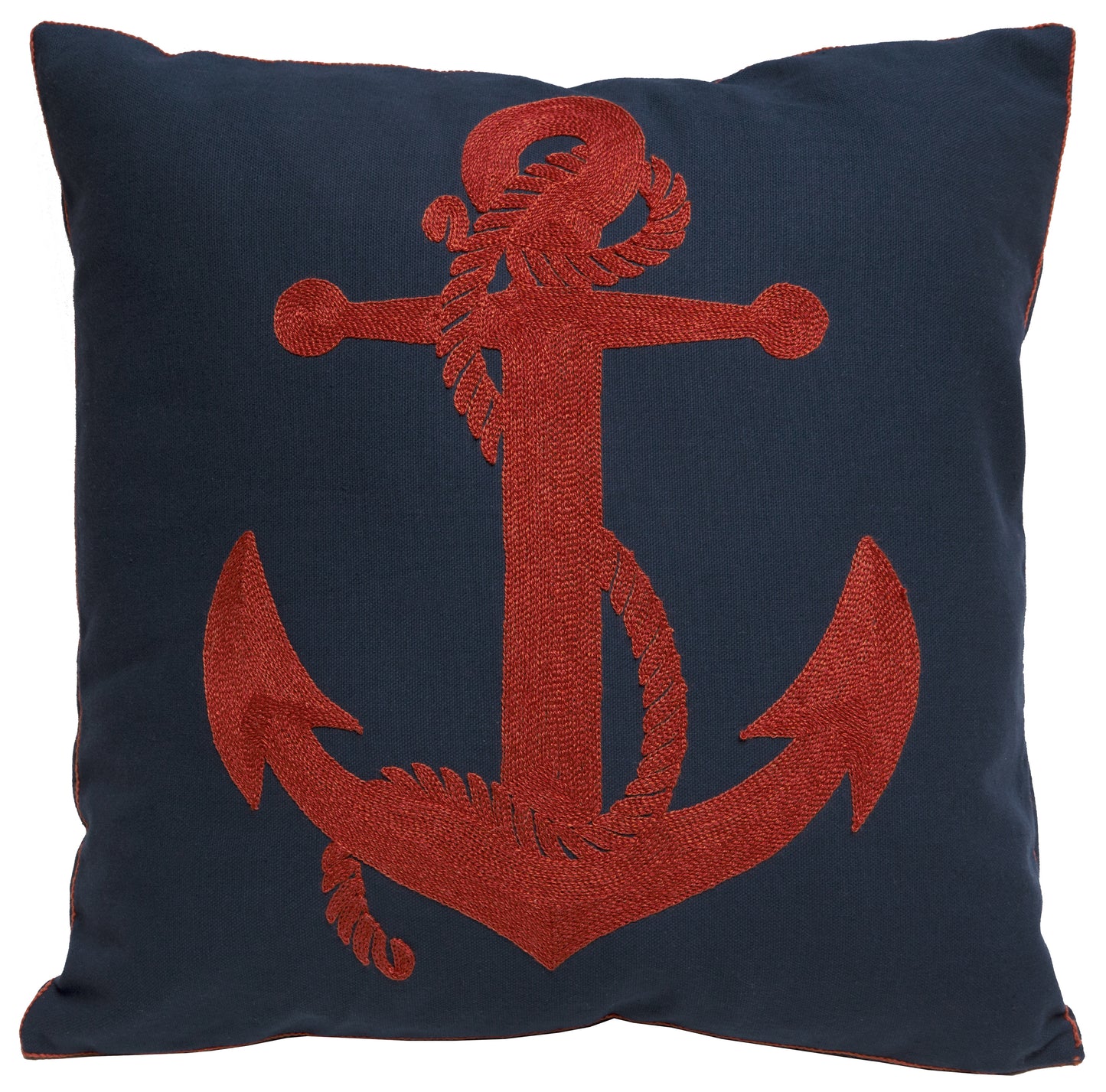 Rusty Anchor Pillow