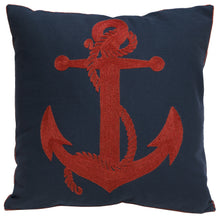 Load image into Gallery viewer, Rusty Anchor Throw Pillow