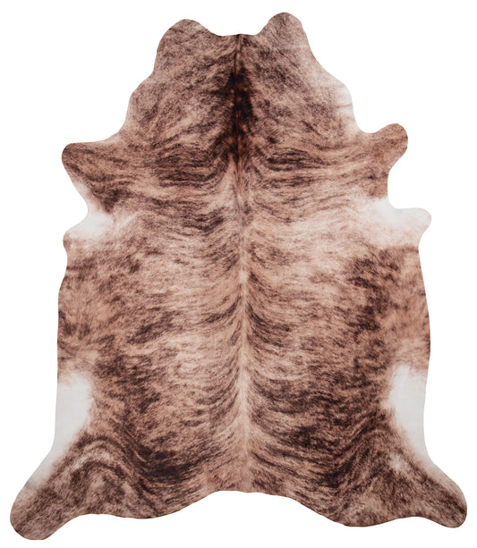 Faux Cowhide Print Rug