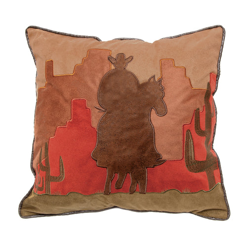 Cowboy Western Throw Pillow 18