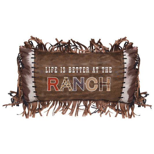 Life is Better at the Ranch Pillow
