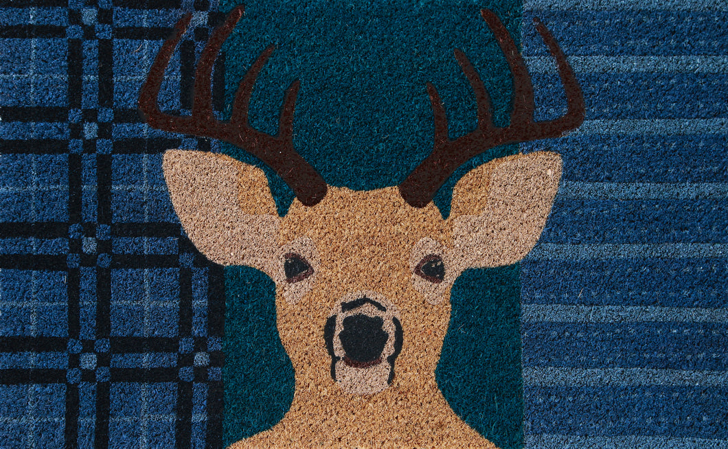 Deer Coir Door Mat