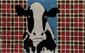 Cow Coir Door Mat