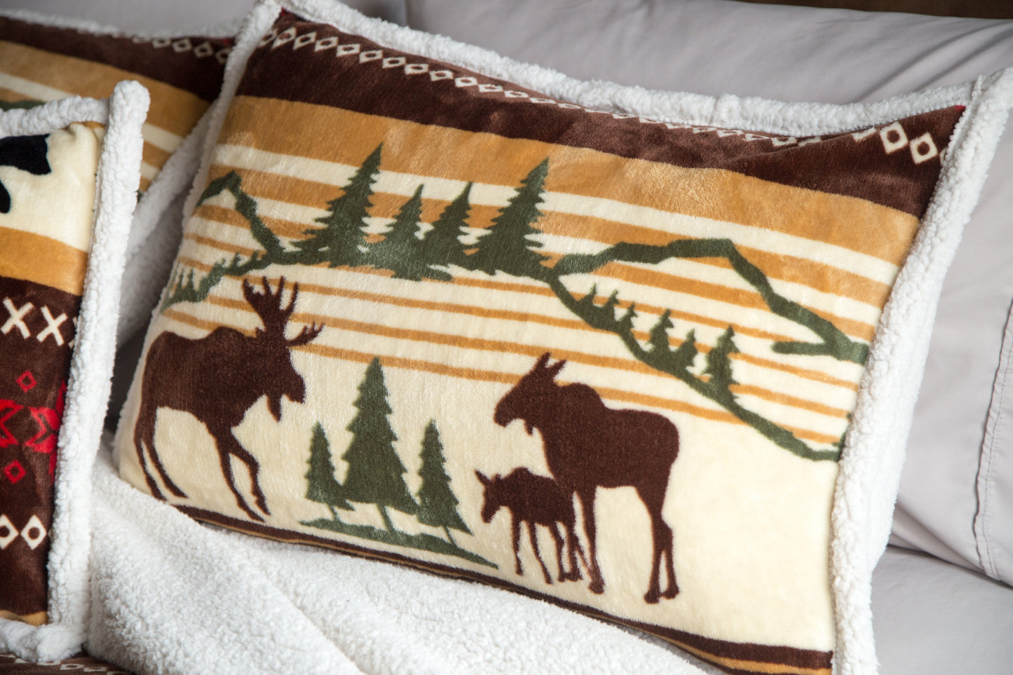 Hinterland Plush Sherpa Comforter Set