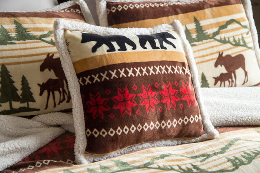 Hinterland Plush Sherpa Pillow