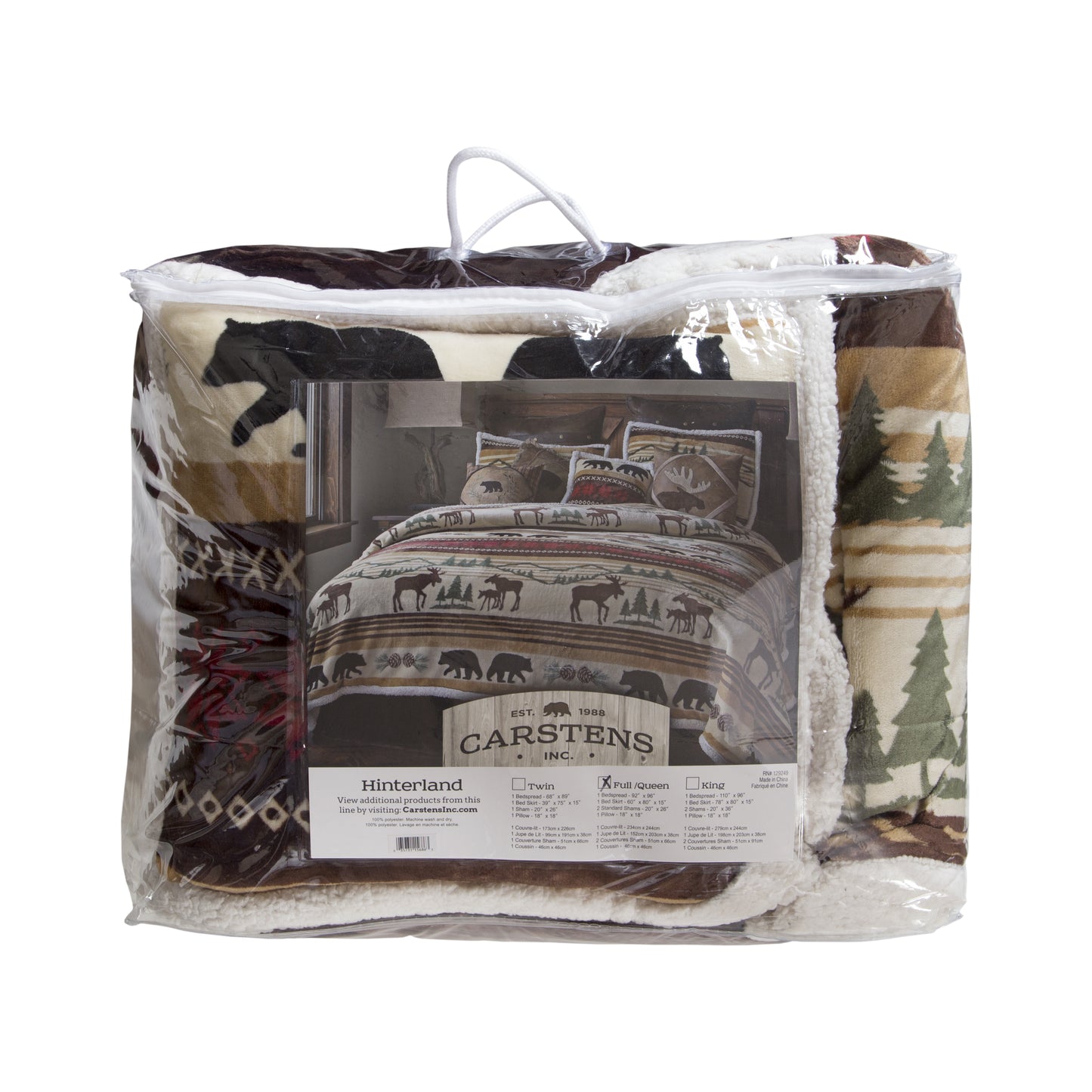 Hinterland Plush Sherpa Comforter Set