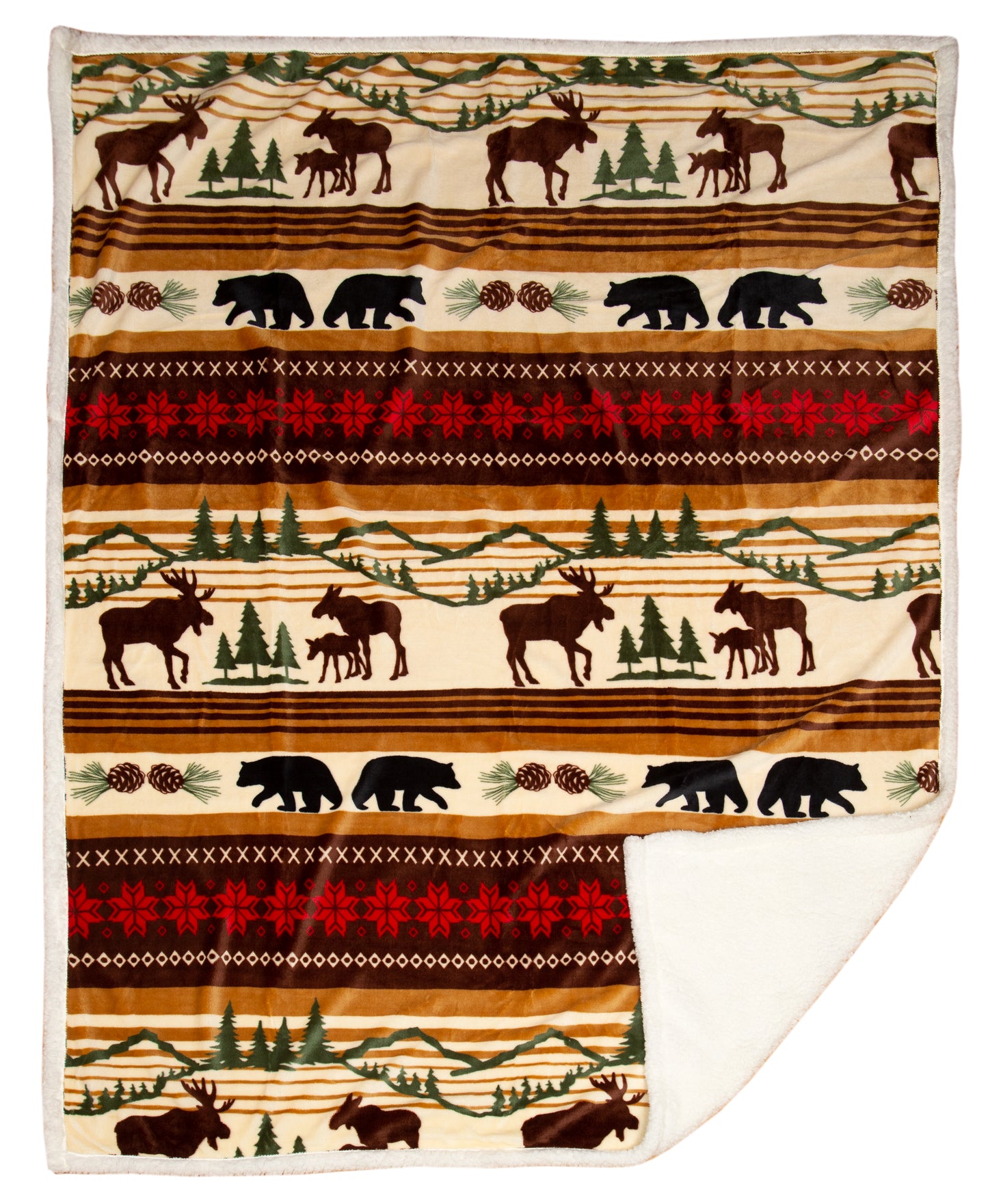 Hinterland Plush Sherpa Throw