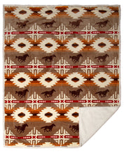 Load image into Gallery viewer, Free Rein Plush Throw