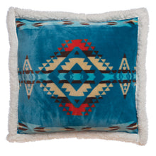 Load image into Gallery viewer, Turquoise Southwest Pillow