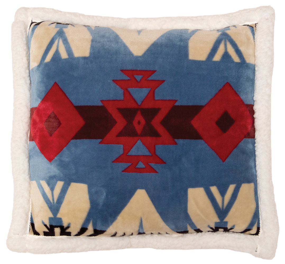 Blue River Plush Sherpa Pillow