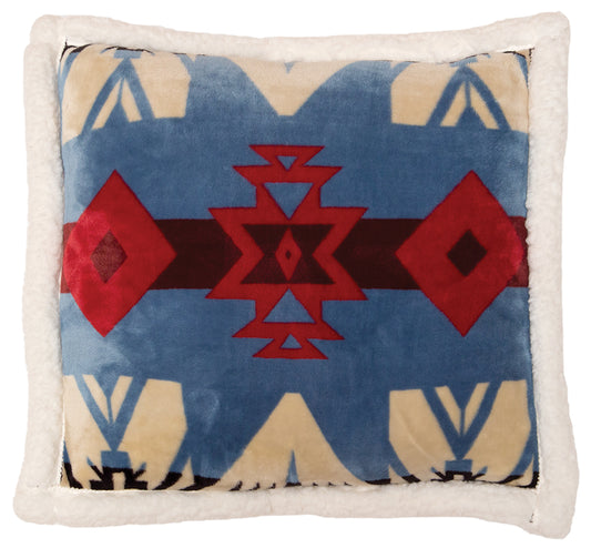 Blue River Plush Sherpa Pillow