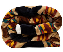 Load image into Gallery viewer, Bear Family Sherpa Fleece Throw Blanket