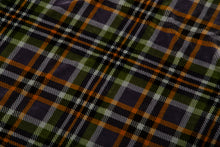 Load image into Gallery viewer, Grey Plaid Sherpa Throw Blanket
