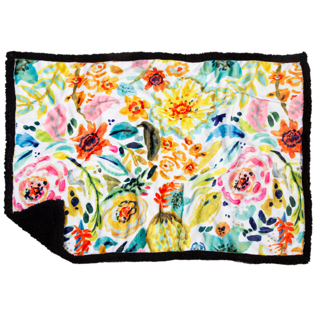 Field of Flowers Dog Blanket