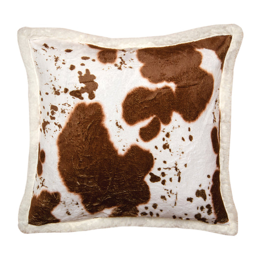 Hair on Hide Plush Sherpa Pillow