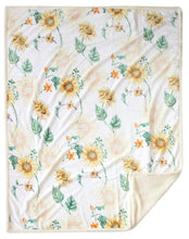 Load image into Gallery viewer, Sunflower Plush Throw