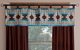 Southwest Harvest Quilted Valance