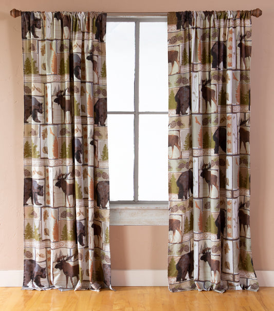 Vintage Lodge Curtains