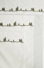 Load image into Gallery viewer, Embroidered Pines Sheet Set 100% Cotton