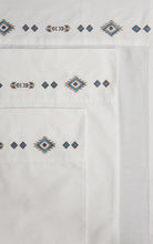 Load image into Gallery viewer, Southwest Diamond Embroidered Sheet Set 100% Cotton