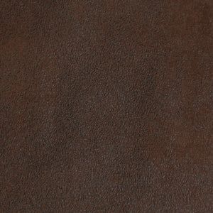 Chocolate Faux Leather Throw