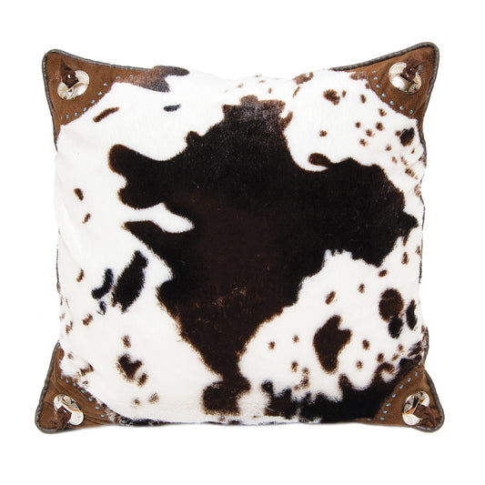 Wrangler® Cowhide Corner Pillow