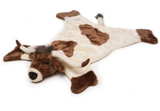 Longhorn Cow Kids Animal Rug, Large