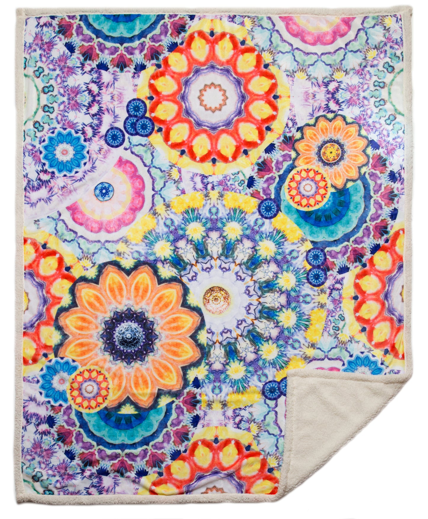 Stardust Plush Sherpa Throw