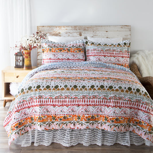 Boho Limerick Quilt Set