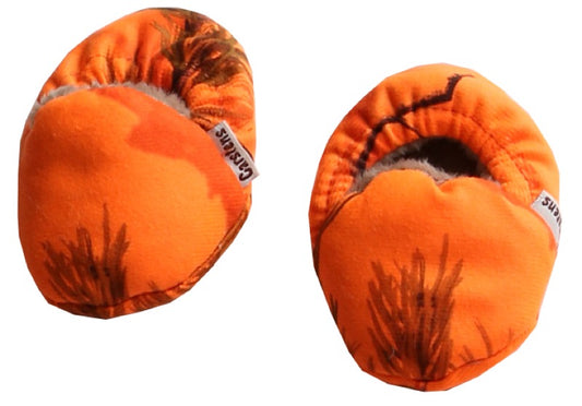 Realtree AP® Blaze Orange Baby Booties