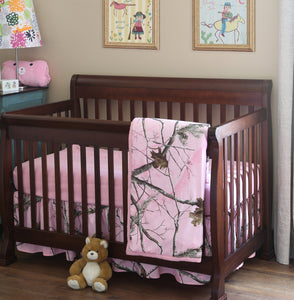 Realtree AP® Pink Crib Set