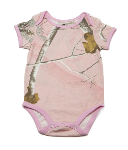 Realtree AP Pink onesie