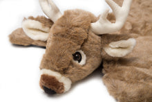 Load image into Gallery viewer, White Tail Deer Plush Rug, Small
