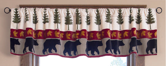 Tall Pine Plush Valance