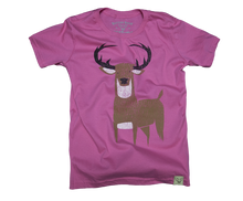 Load image into Gallery viewer, Fuchsia Wily Buck T-Shirt