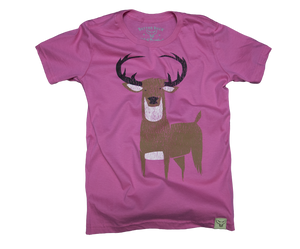 Fuchsia Wily Buck T-Shirt